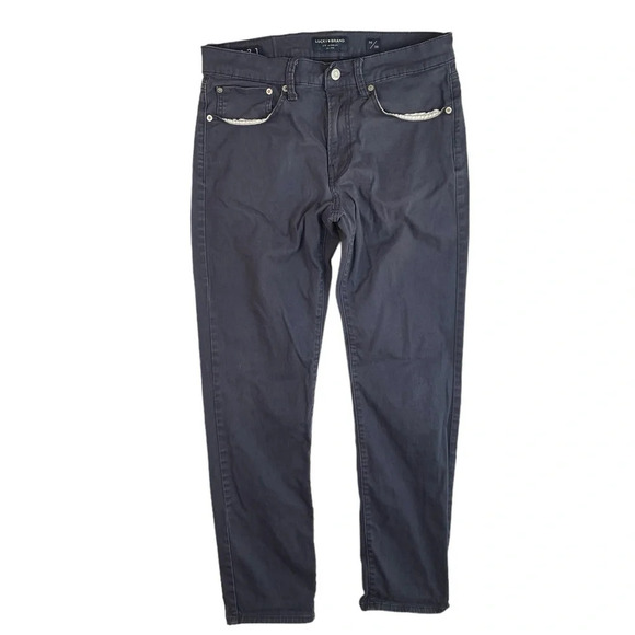 MJ215 Men’s Lucky Brand 121 SLIM STRAIGHT Leg Stretch Chino Pants 30x30 - Picture 1 of 6